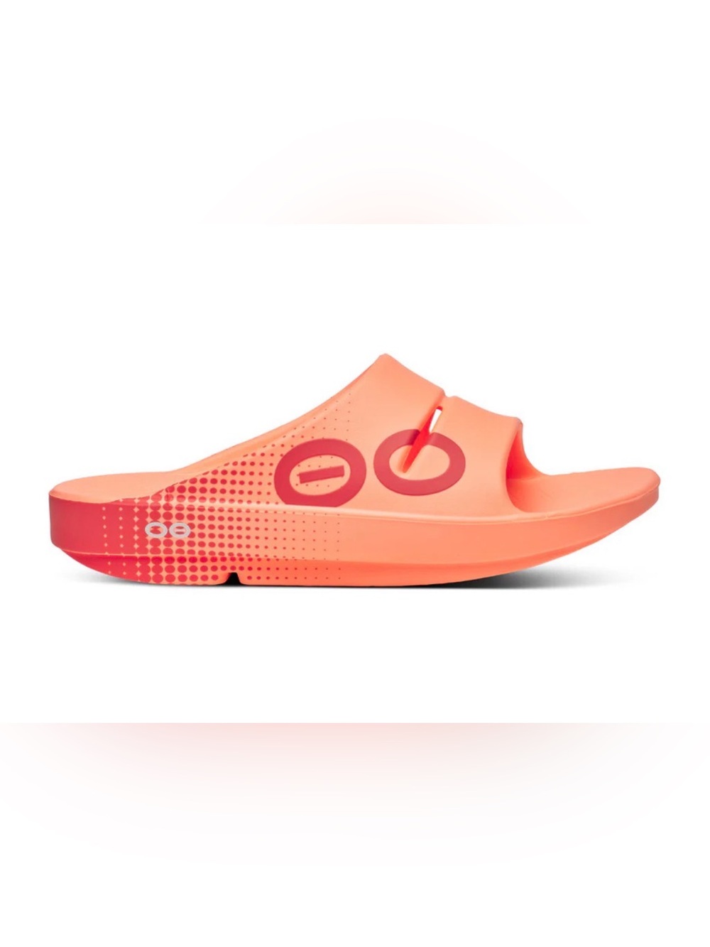 OOFOS OOAHH Sport Sandal Recovery Slide Matrix Sunburst Men's 12 / W 14